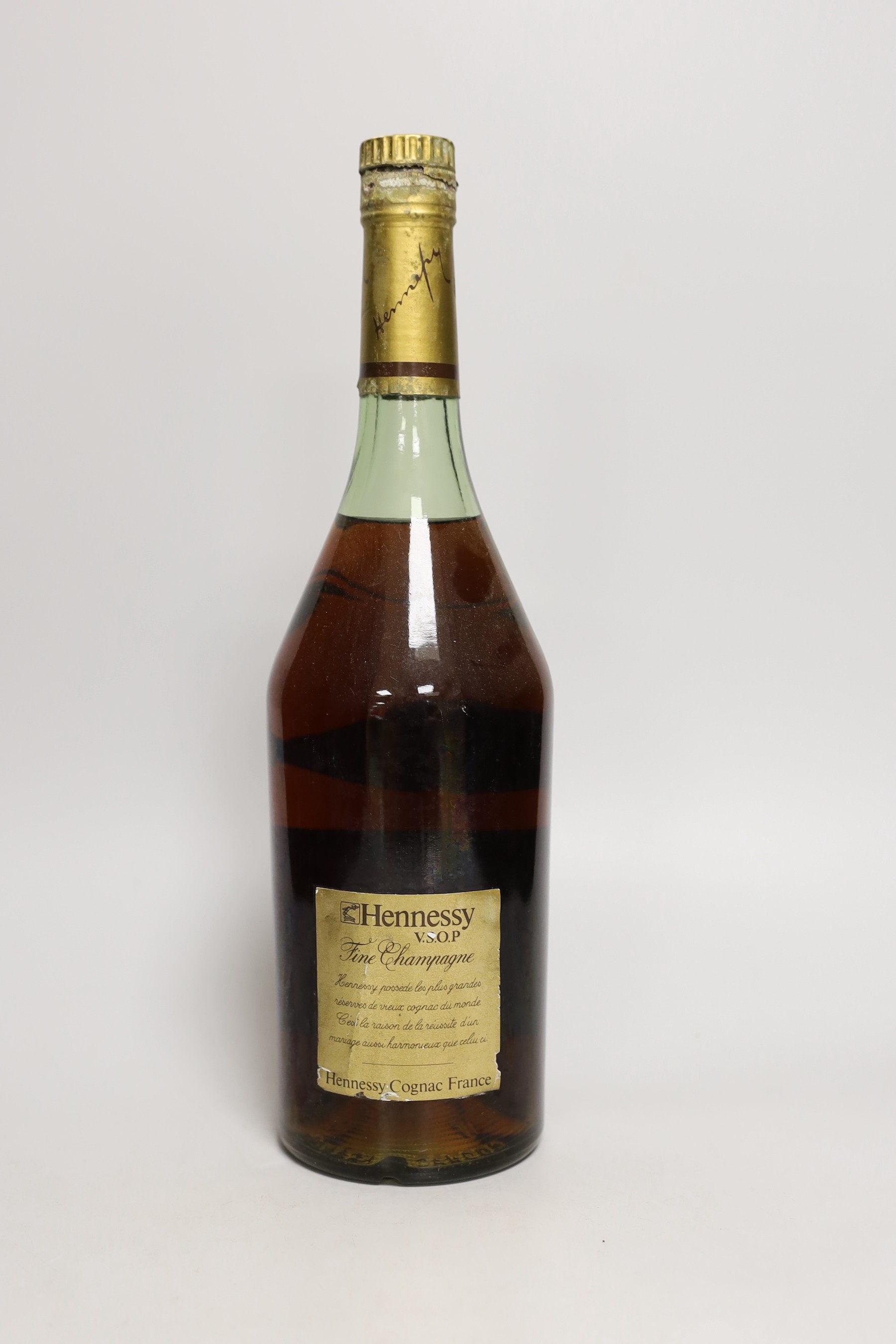 One Magnum of Hennessy VSOP Fine Champagne Cognac, 1980's